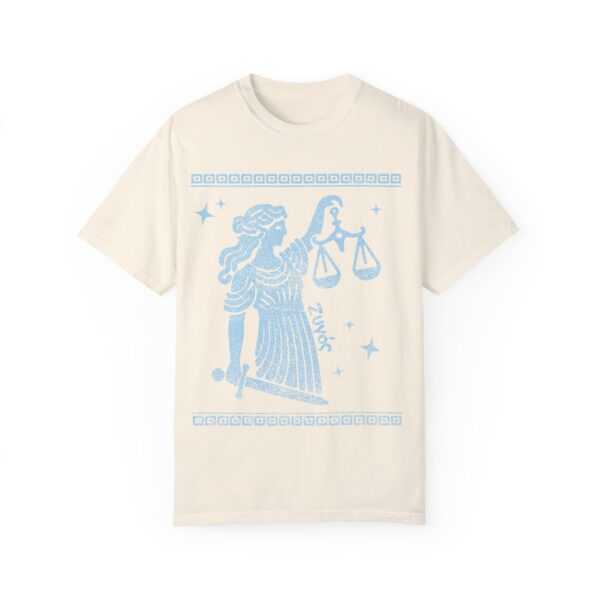 Greek Libra Unisex Garment-Dyed T-shirt